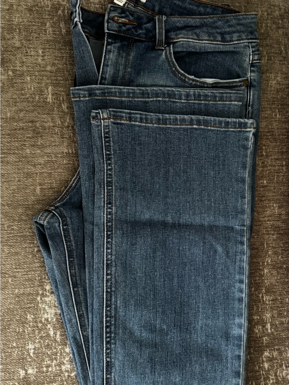 Classic Women's Blue Denim Jeans - Comfortable Everyday Fit
